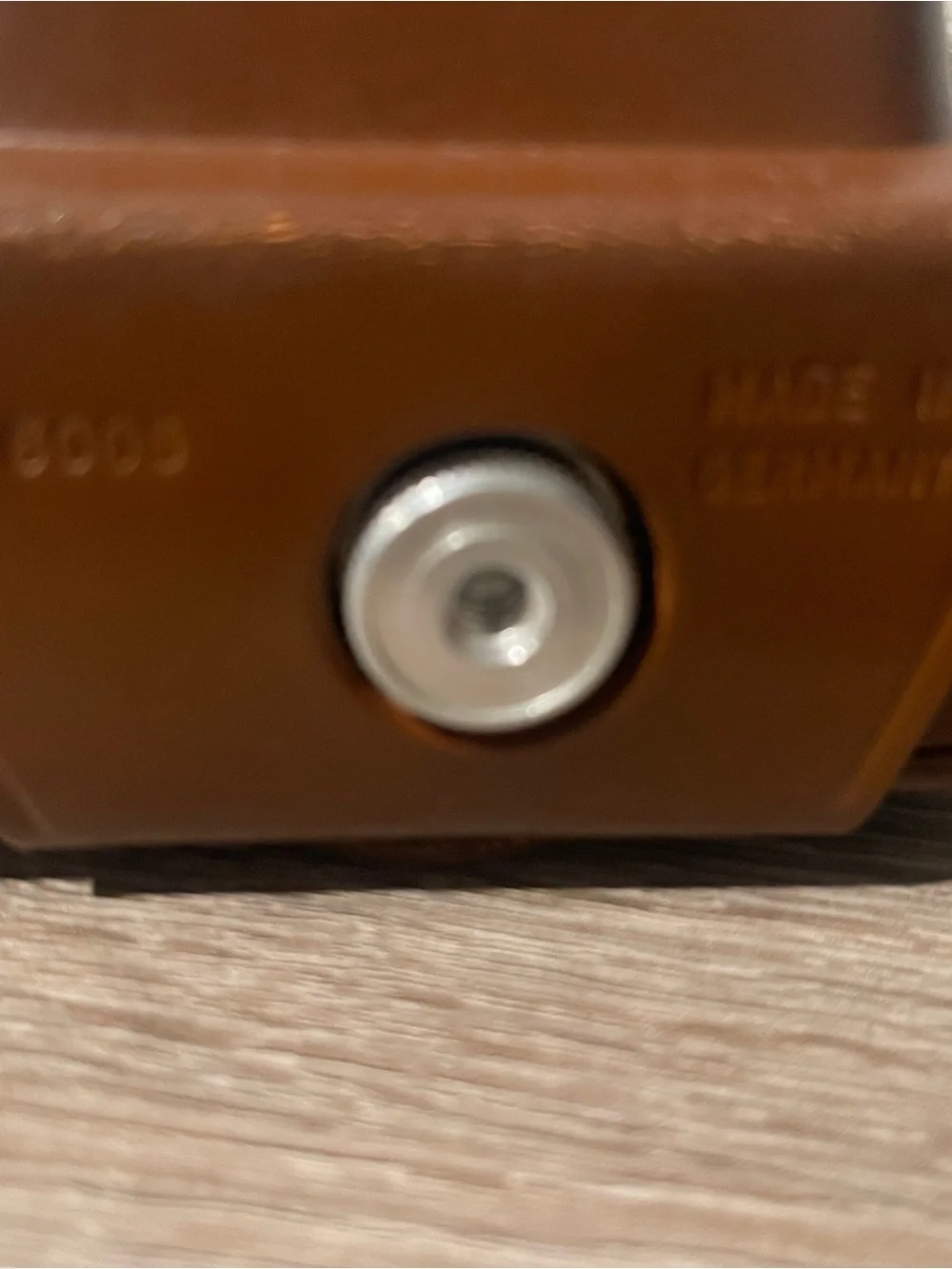 Brown Camera Case - Retro Protective Cover
